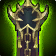 Caustic Chain-Wrapped Sash