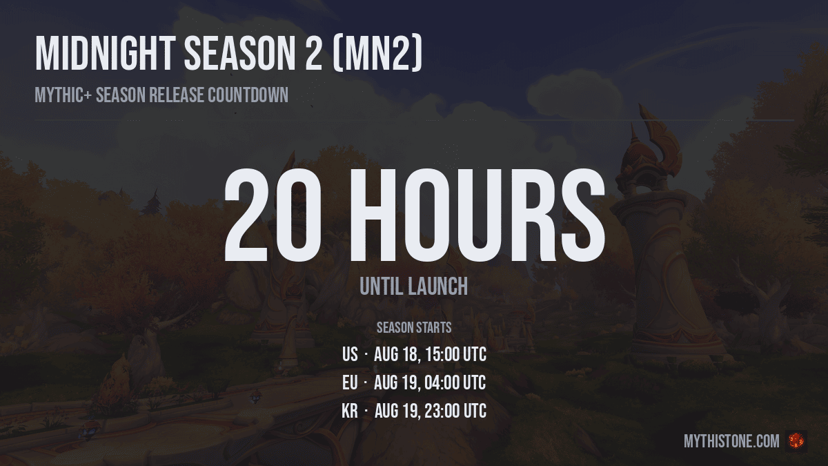 Midnight Season 2 (MN2) release countdown